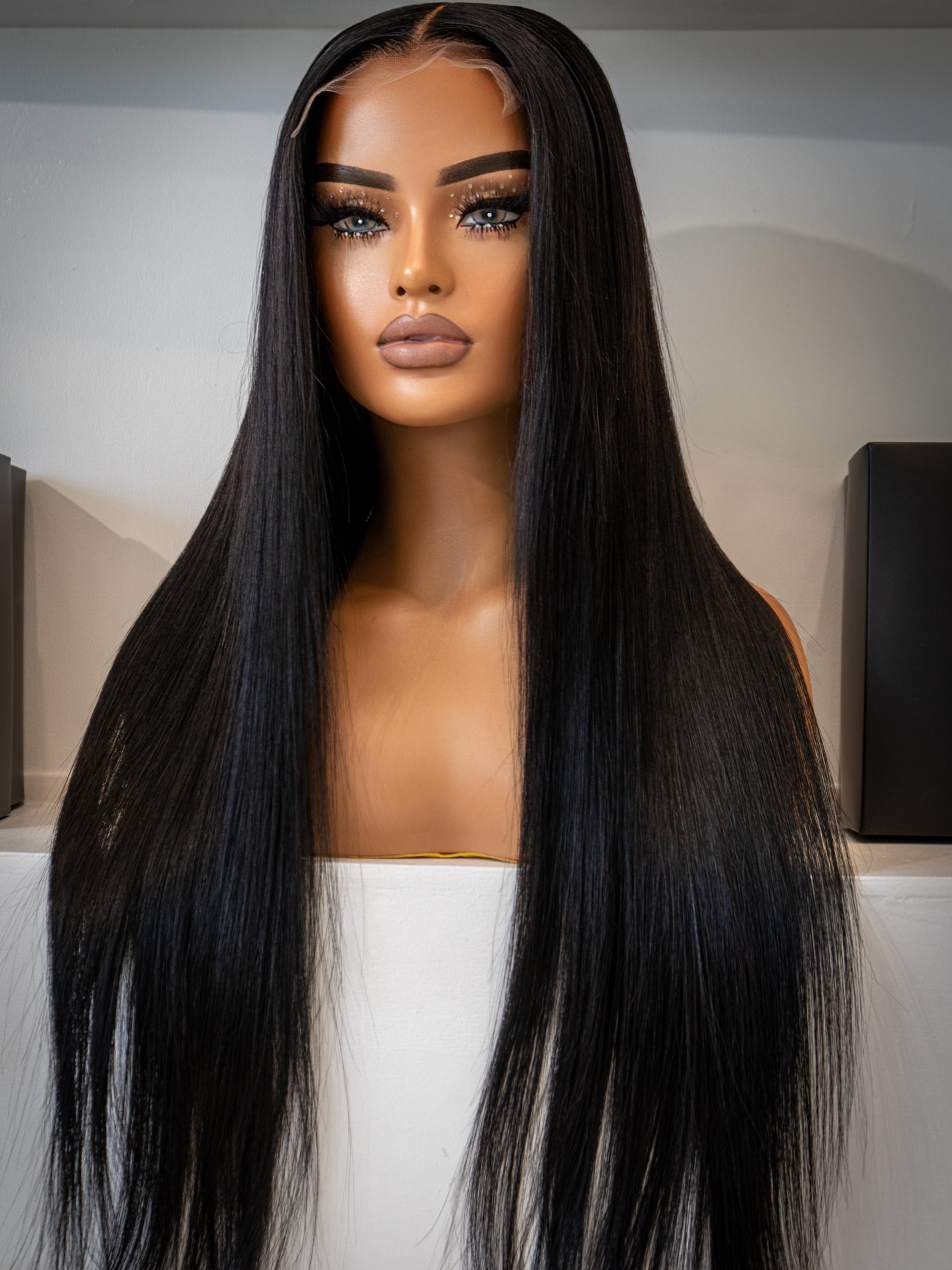 Danielle - Jet Black- Glueless 5x5 Closure Wig