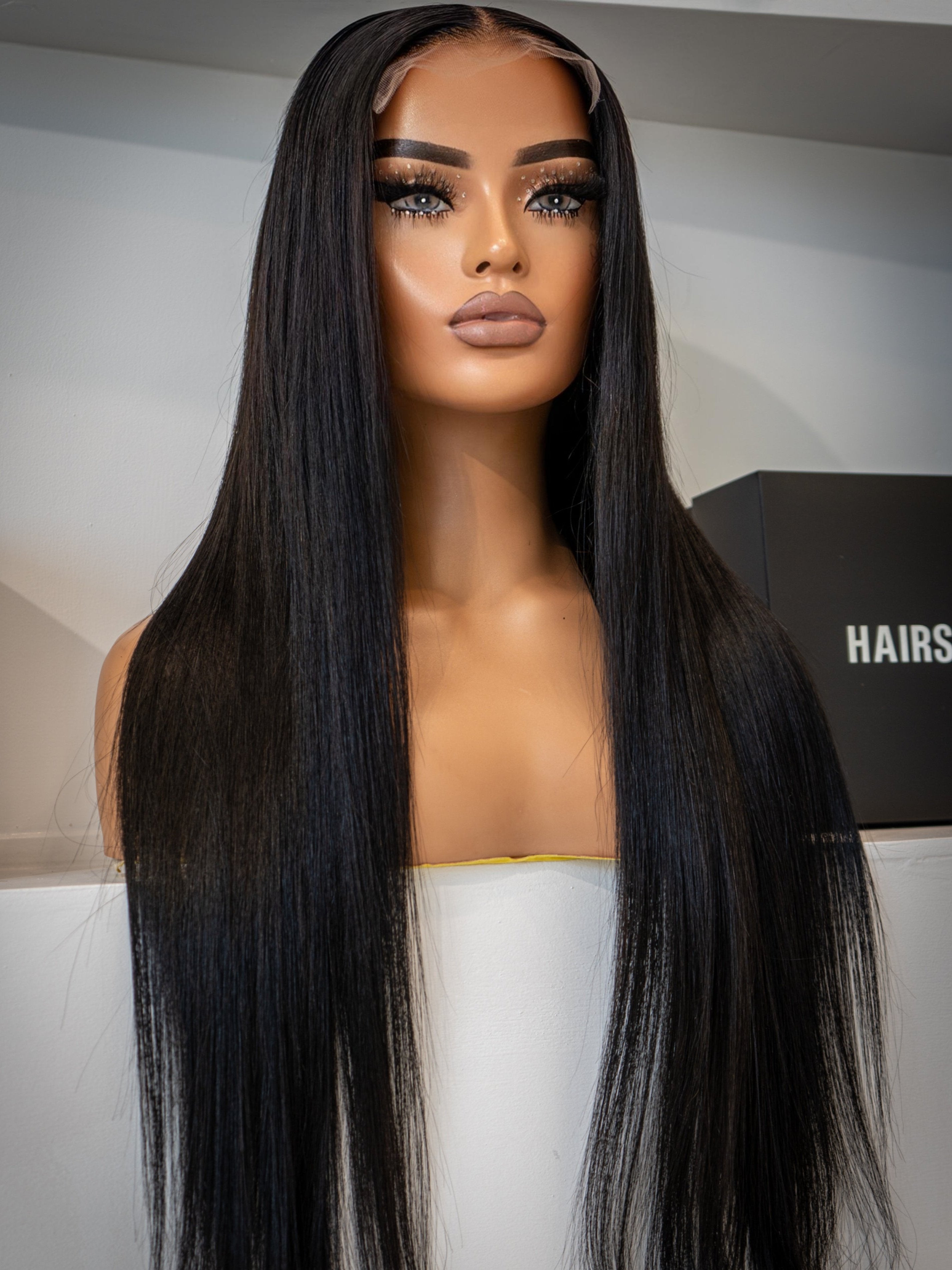 Danielle - Jet Black- Glueless 5x5 Closure Wig