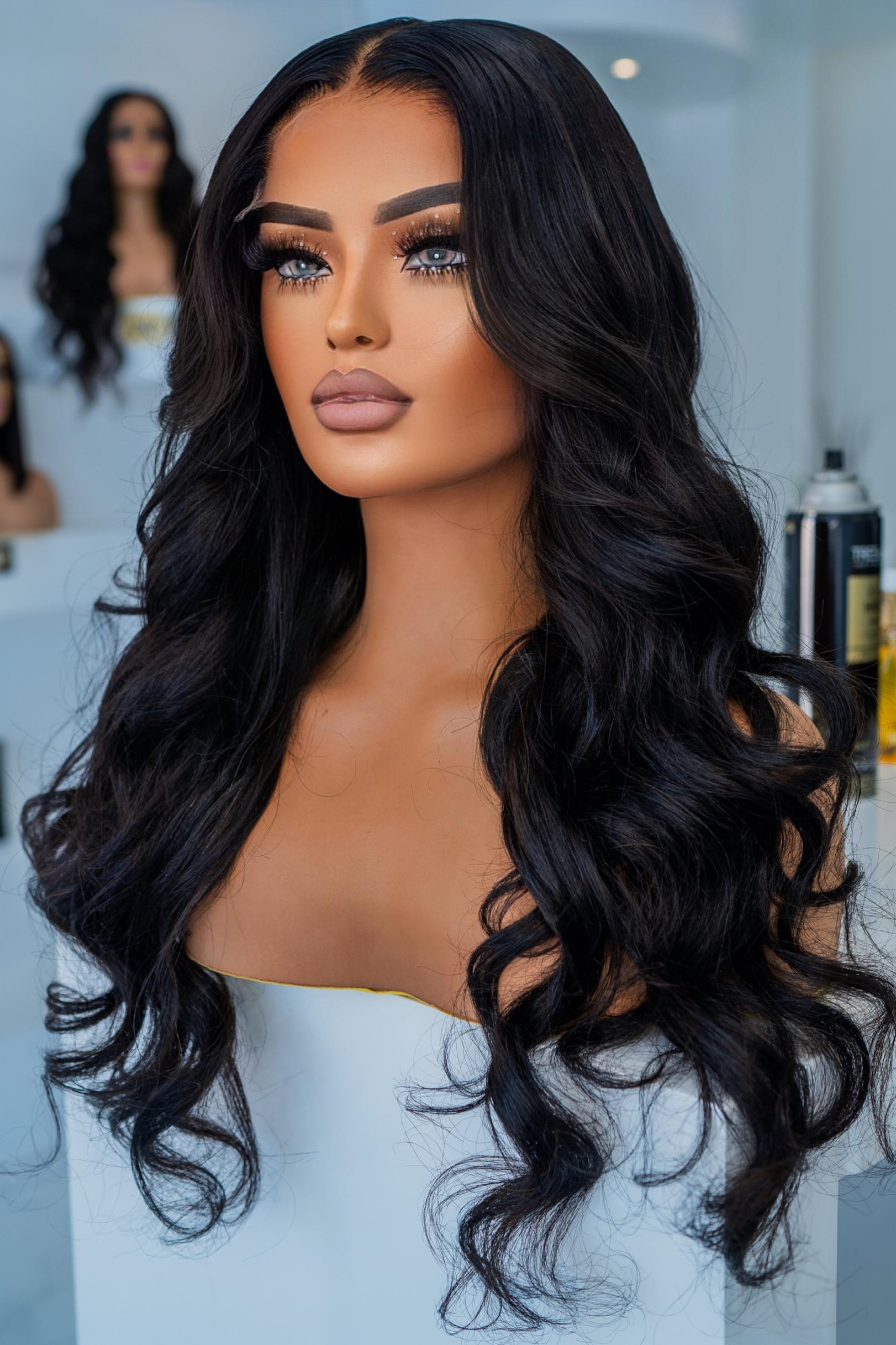Michelle - Jet Black - Glueless 5x5 Closure Wig