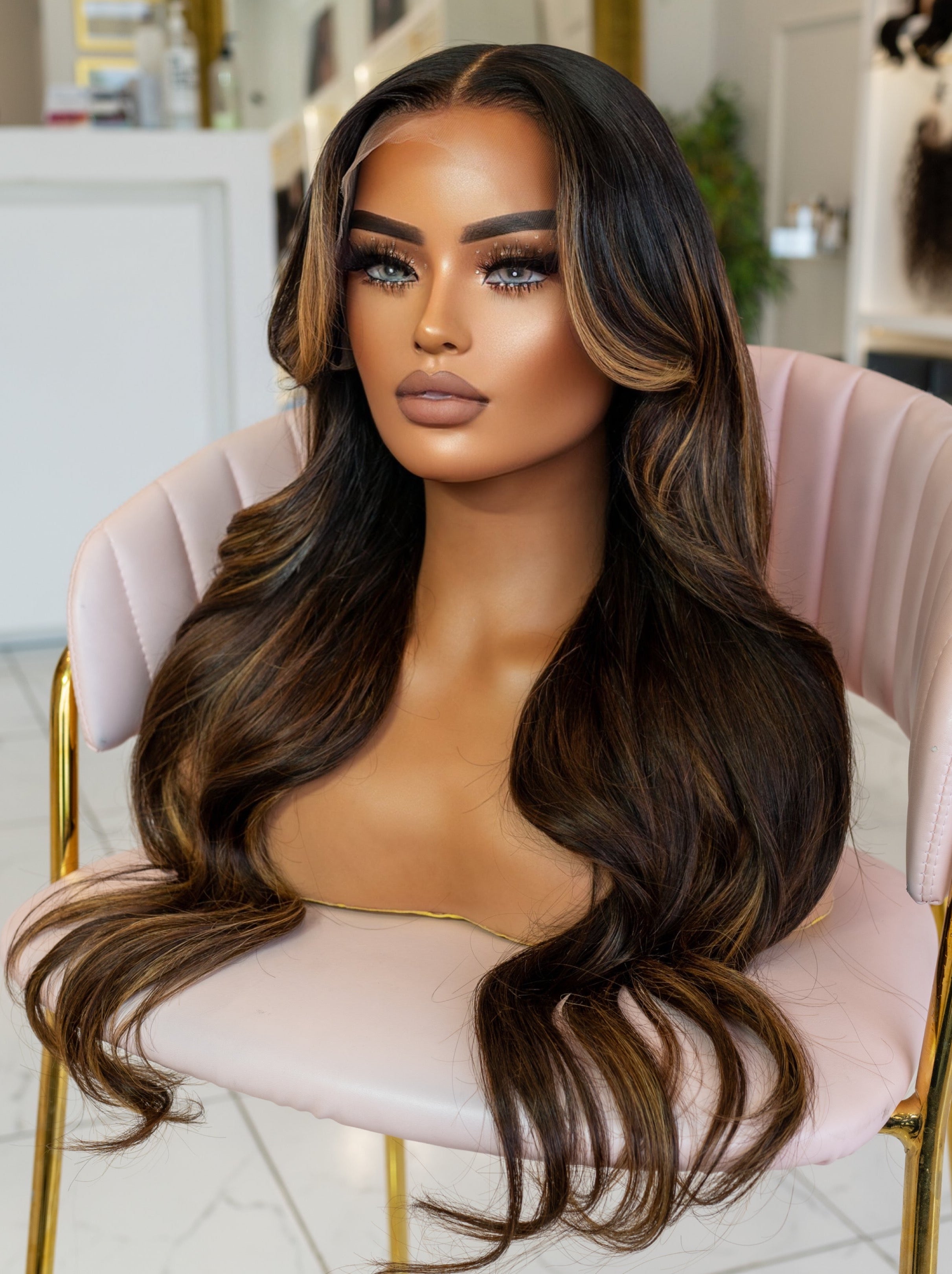 Harmony wig alternate view