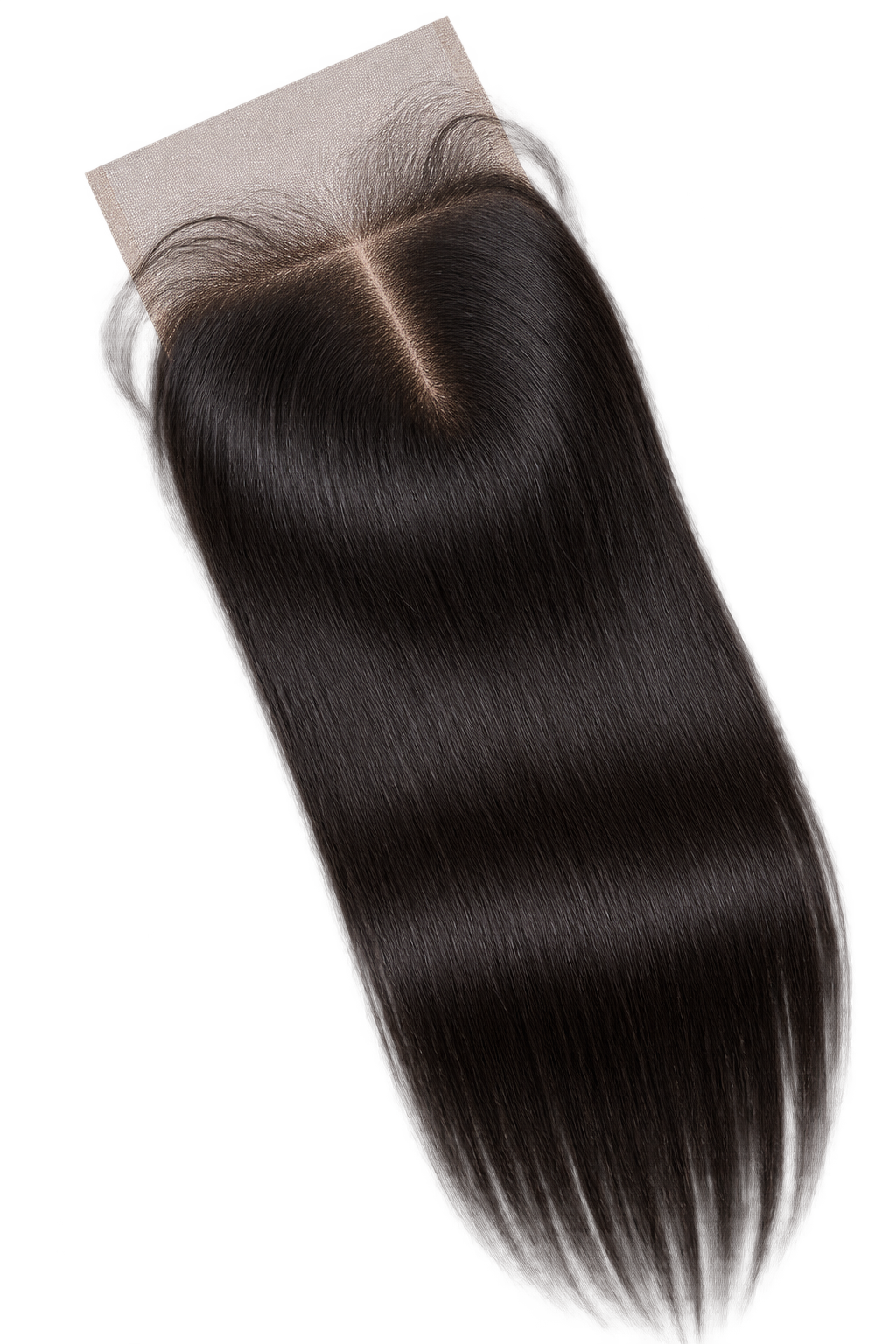 Straight HD Lace Closure premium transparent product photo