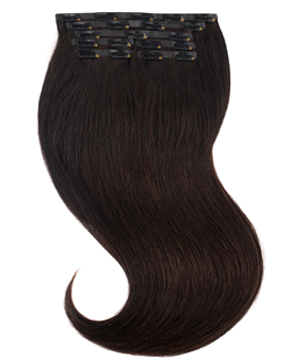 Silky Straight (1B) Seamless Clip-Ins
