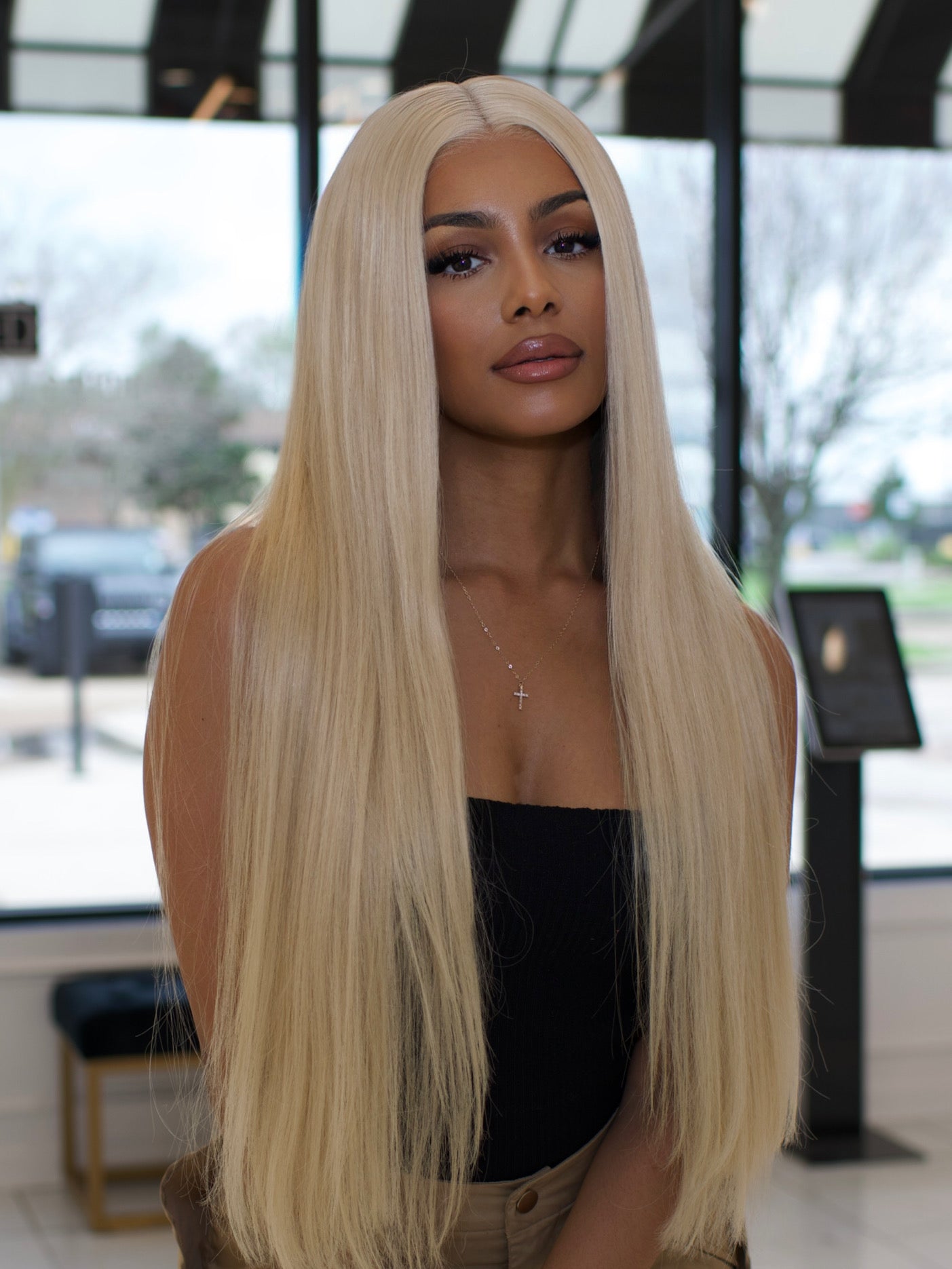 Caresha - Blonde 5x5 Glueless Wig