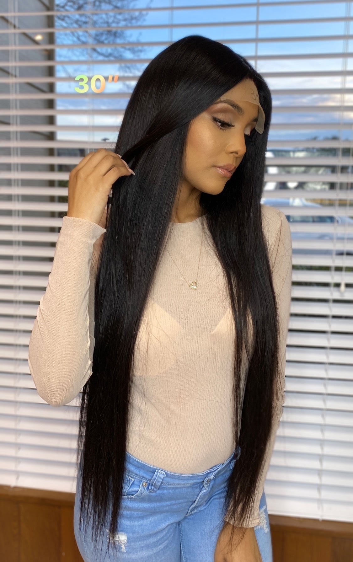 Shonda wig alternate view