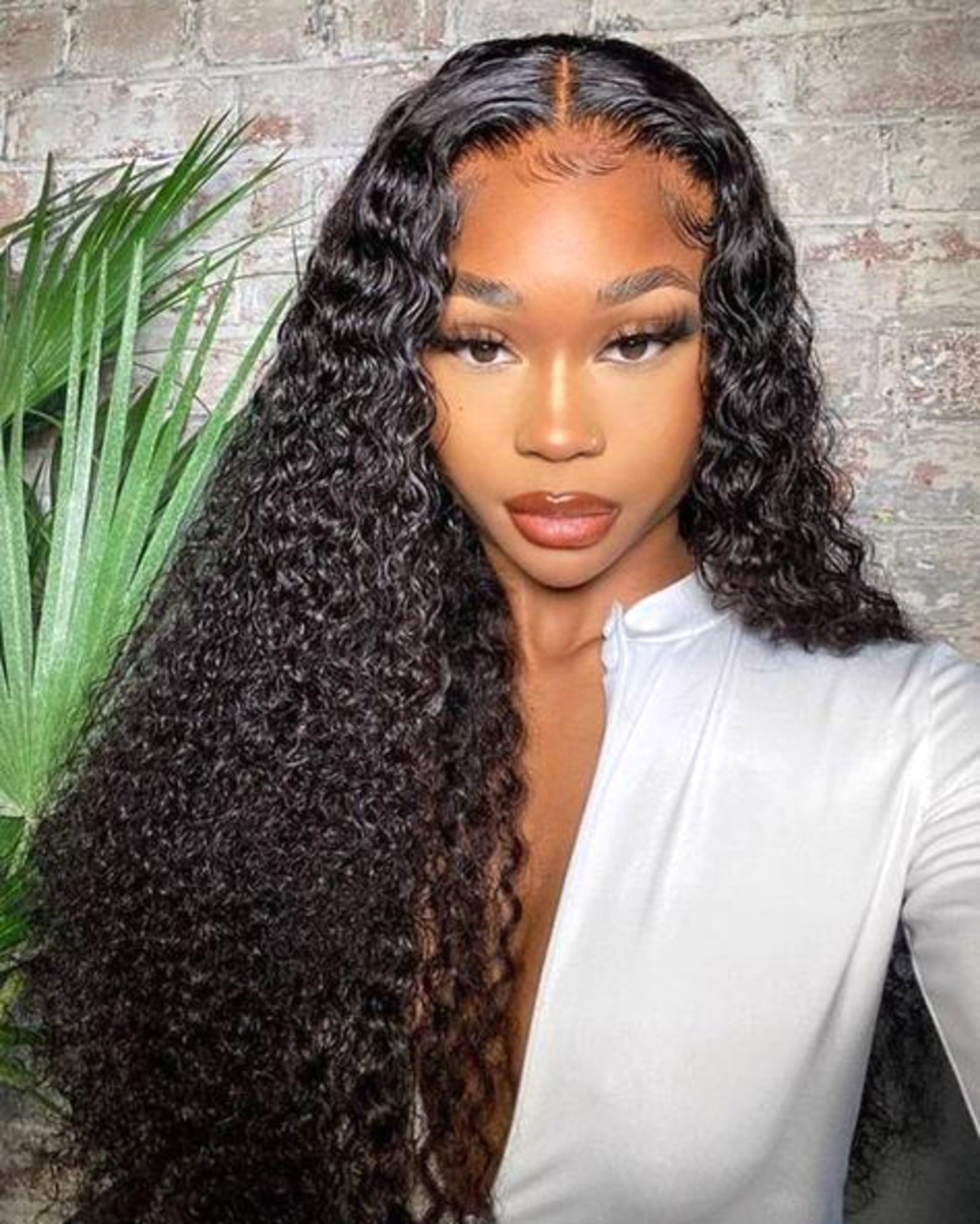 Deepwave 5x5 HD closure wig with maximum volume