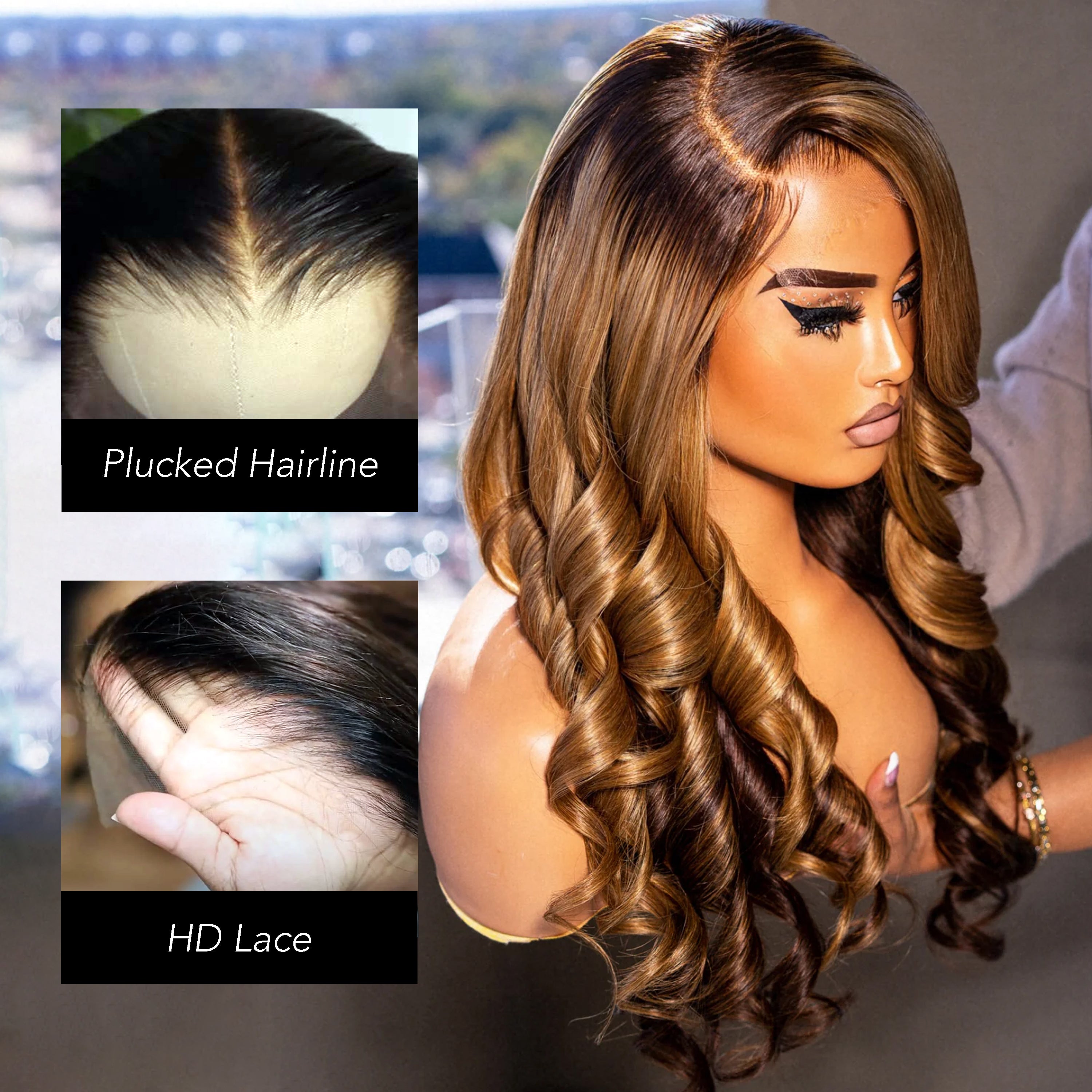 Trina - Glueless 5x5 Closure Wig