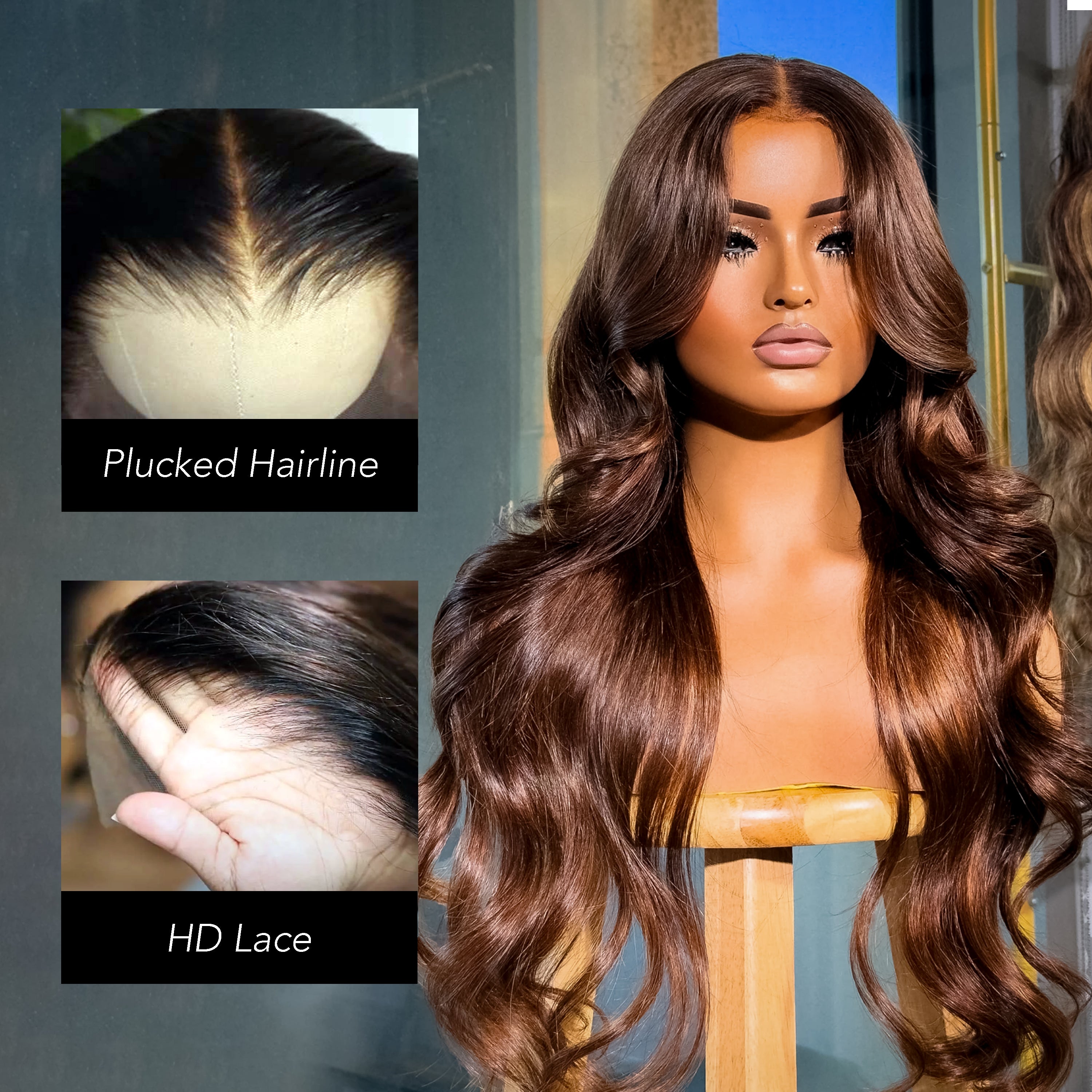 Jordan - Glueless 5x5 Closure Wig