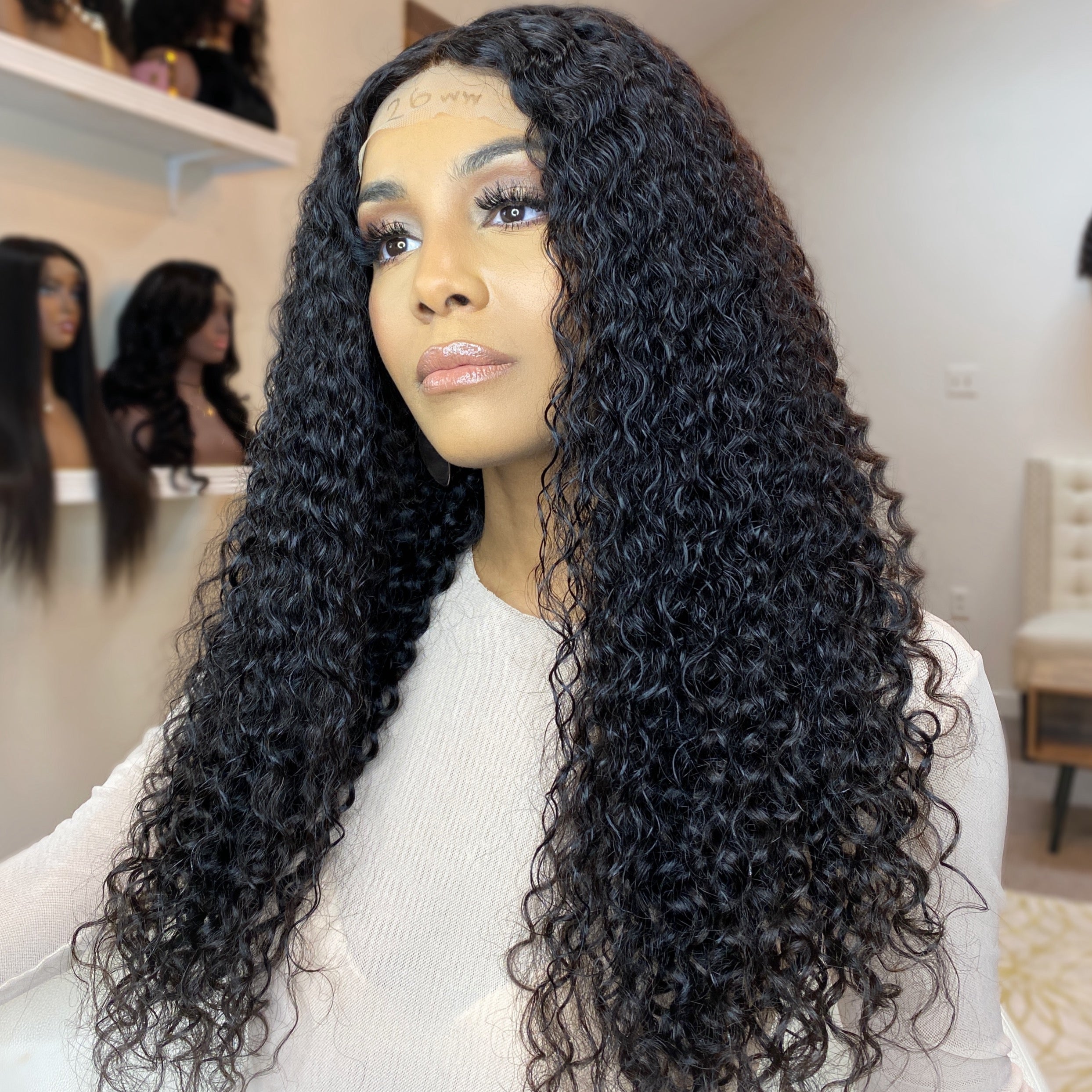 Deepwave- HD 5x5 Closure Wig - 180% Density