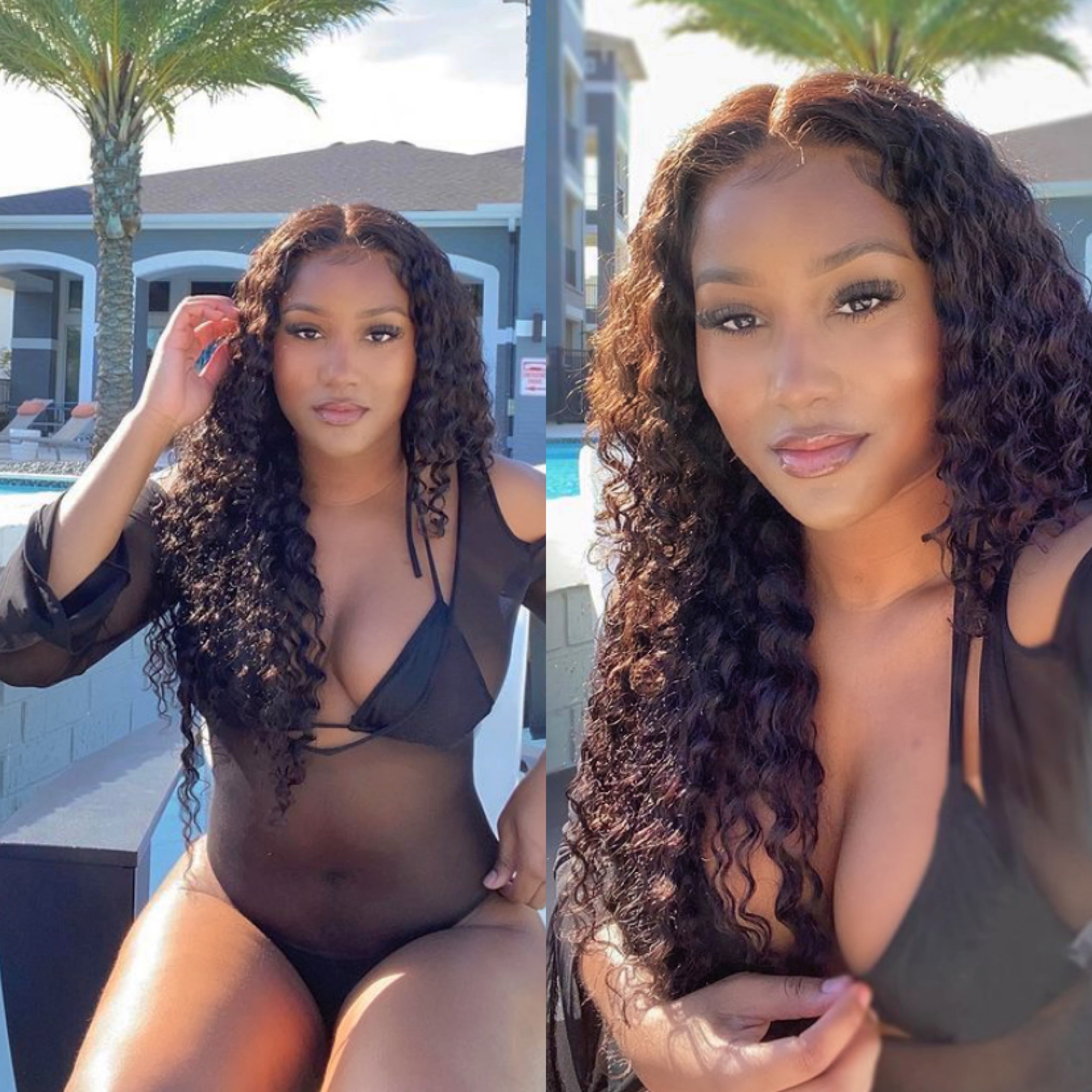 Deepwave- HD 5x5 Closure Wig - 180% Density